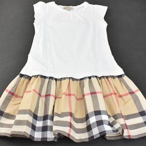 BURBERRY Beige, "Nova Check" Short Sleeve T-Shirt